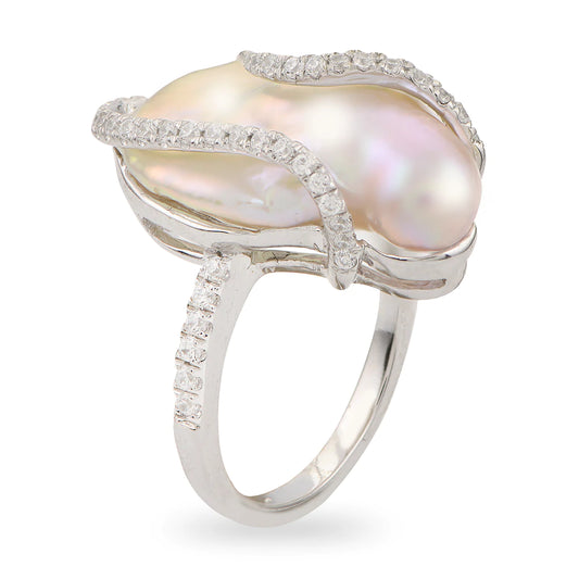 925 FREASHWATER PEARL RING - Reigning Jewels Fine Jewelry 