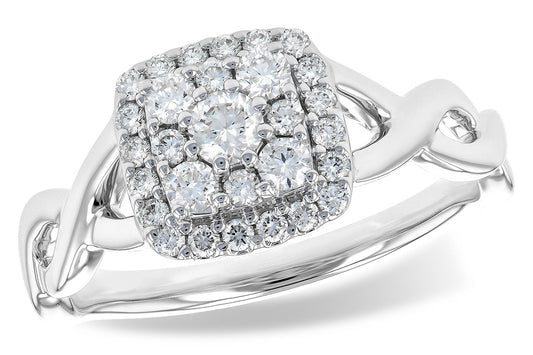14K GOLD LADIES DIAMOND RING - Reigning Jewels Fine Jewelry 
