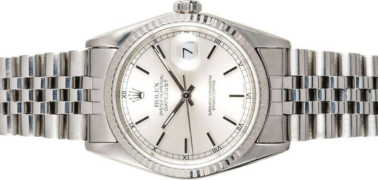 GENT'S DATEJUST STAINLESS STEEL WATCH  (36mm)