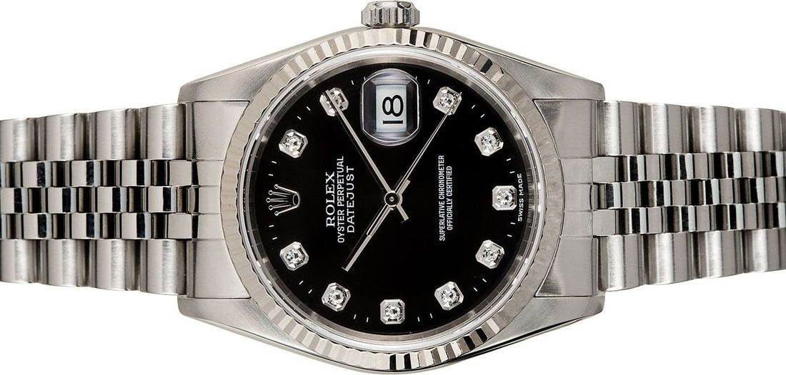 GENT'S DATEJUST STAINLESS STEEL WATCH  (36mm)